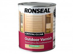 Ronseal Crystal Clear Outdoor Varnish Matt 2.5 Litre