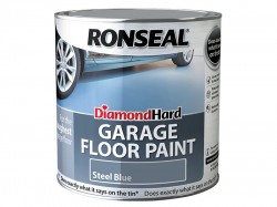 Ronseal Diamond Hard Garage Floor Paint Steel Blue 2.5 Litre