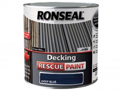 Ronseal Decking Rescue Paint Deep Blue 2.5 Litre