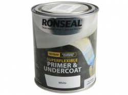 Ronseal Super Flexible Wood Primer & Undercoat White 750ml