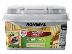 Ronseal Perfect Finish Hardwood Garden Furniture Oil Natural 750ml