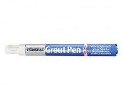 Ronseal One Coat Grout Pen Brilliant White 15 ml