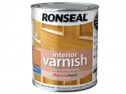 Ronseal Interior Varnish Quick Dry Satin Pearwood 750ml