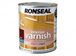 Ronseal Interior Varnish Quick Dry Satin Teak 250ml