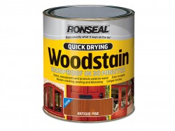 Ronseal Woodstain Quick Dry Satin Smoked Walnut 750ml