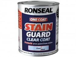 Ronseal Stain Guard Clear Coat Matt 2.5 Litre
