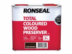 Ronseal Trade Total Wood Preserver Dark Brown 2.5 litre