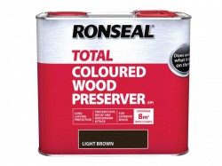 Ronseal Trade Total Wood Preserver Light Brown 2.5 litre