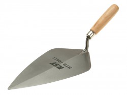 R.S.T. London Pattern Brick Trowel Wooden Handle 11in