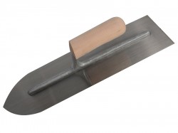 R.S.T. Flooring Trowel Wooden Handle 16in x 4.1/2in