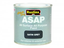 Rustins ASAP Paint Grey 250ml