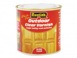Rustins Exterior Varnish Clear Gloss 2.5 Litre