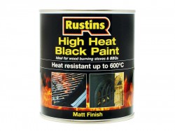 Rustins High 600 Black Paint 250 ml