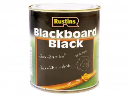 Rustins Quick Dry Blackboard Black 500ml