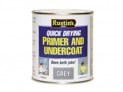 Rustins Quick Dry Primer & Undercoat Grey 500ml