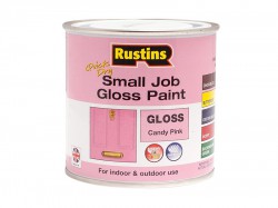 Rustins Quick Dry Small Job Gloss Paint Candy Pink 250ml