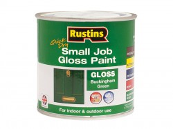 Rustins Quick Dry Small Job Gloss Paint Buckingham Green 250ml