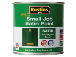 Rustins Quick Dry Small Job Satin Paint Buckingham Green 250ml