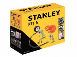 Stanley� Air Compressors Air Tool Kit, 6 Piece