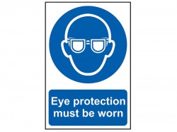 Scan Eye Protection Must Be Worn - PVC Sign 200 x 300mm