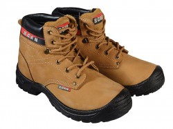 Scan Cougar Nubuck Safety Boots UK 12 Euro 47