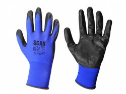 Scan Max. Dexterity Nitrile Gloves - L (Size 9)