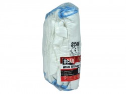 Scan White PU Coated Gloves - L (Size 9) (Pack 12)