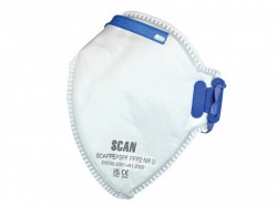 Scan Fold Flat Disposable Mask FFP2 Protection (Pack of 3)