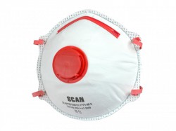 Scan Moulded Disposable Valved Masks FFP3 (Pack of 2)