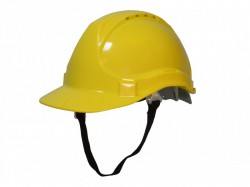 Scan Deluxe Safety Helmet Yellow