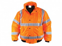 Scan Hi-Vis Bomber Jacket Orange - L (44in)