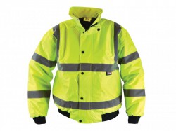 Scan Hi-Vis Bomber Jacket Yellow - XXXL (54-56in)