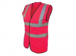 Scan Hi-Vis Waistcoat Pink - L (42-44in)