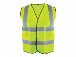 Scan Hi-Vis Waistcoat Yellow - Extra Extra Extra Large