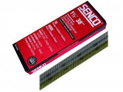 Senco Chisel Smooth Brad Nails Galvanised 15G x 38mm Pack 4,000