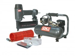 Senco Finish Pro 18 Pneumatic Nailer & 1 HP Compressor Kit 110 Volt