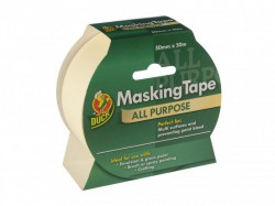Shurtape Duck Tape� All-Purpose Masking Tape 50mm x 50m