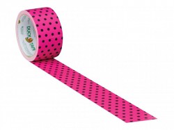 Shurtape Duck Tape 48mm x 9.1m Polka Dot