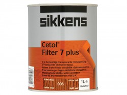 Sikkens Cetol Filter 7 Plus Translucent Woodstain Light Oak 1 Litre
