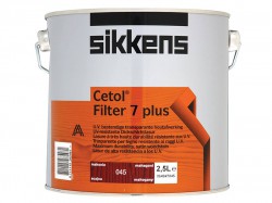 Sikkens Cetol Filter 7 Plus Translucent Woodstain Mahogany 2.5 Litre