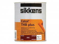 Sikkens Cetol THB Plus Translucent Woodstain Mahogany 1 Litre