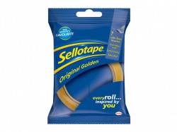 Sellotape Sellotape Golden 24mm x 50m Blister Pack