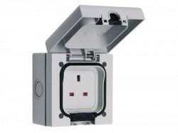 SMJ IP66 13A Socket 1 Gang