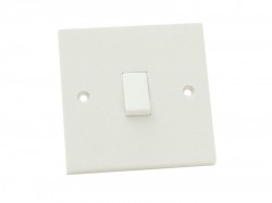 SMJ Lightswitch 1 Gang 1 Way 10 Amp