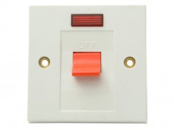 SMJ Flush DP Switch & Neon 30A
