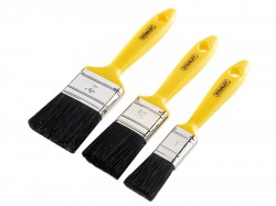 Stanley Tools Hobby Paint Brush Set of 3 25, 38 & 50mm