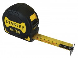 STANLEY Grip Pocket Tape 8m/26ft (Width 28mm)
