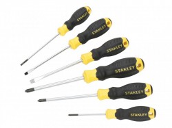 STANLEY� Hand Tools CUSHION GRIP Screwdriver Set, 6 Piece