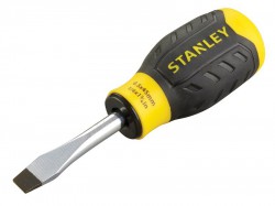 Stanley Tools Cushion Grip Screwdriver Flared Tip 6.5mm x 45mm