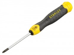 Stanley Tools Cushion Grip Screwdriver Pozi PZ0 x 60mm